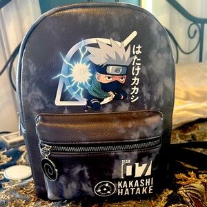 Kakashi Hatake Black Backpack